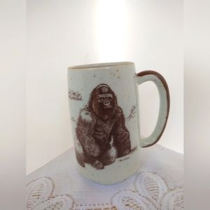 Gorilla Ape San Diego Zoo Coffee Mug 5 in. Tall